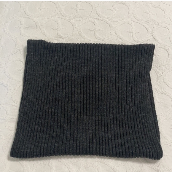 Dark Gray Infinity Scarf - Picture 4 of 6